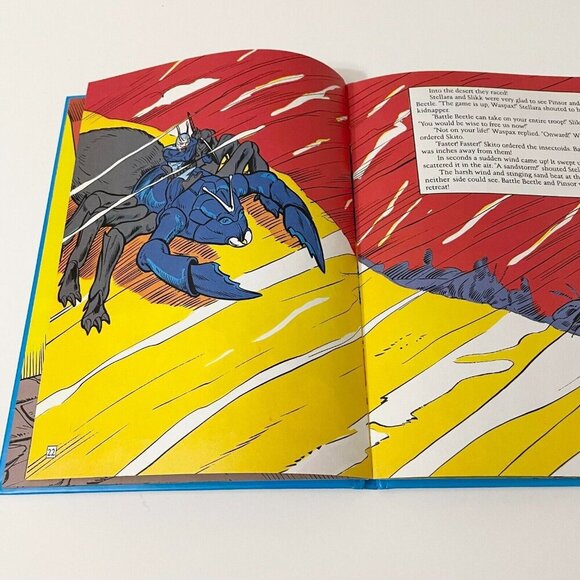 Vintage 1985 Marvel Books Sectaurs The Warriors Of Symbion The Magic Gemstone - Picture 11 of 15